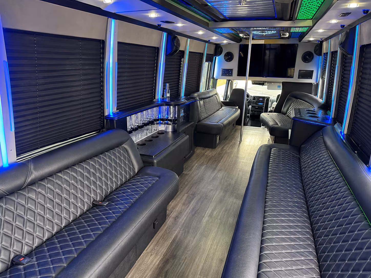 Fort Lauderdale Bachelor & Bachelorette Transportation party bus exterior