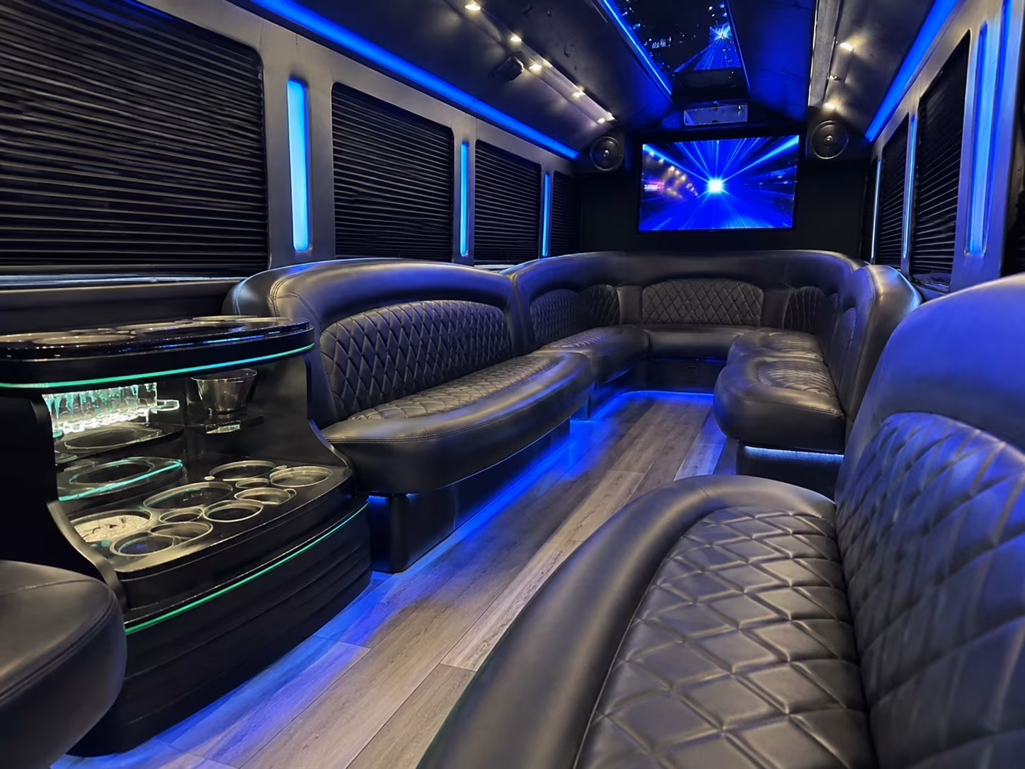 Fort Lauderdale Bachelor & Bachelorette Transportation party bus exterior