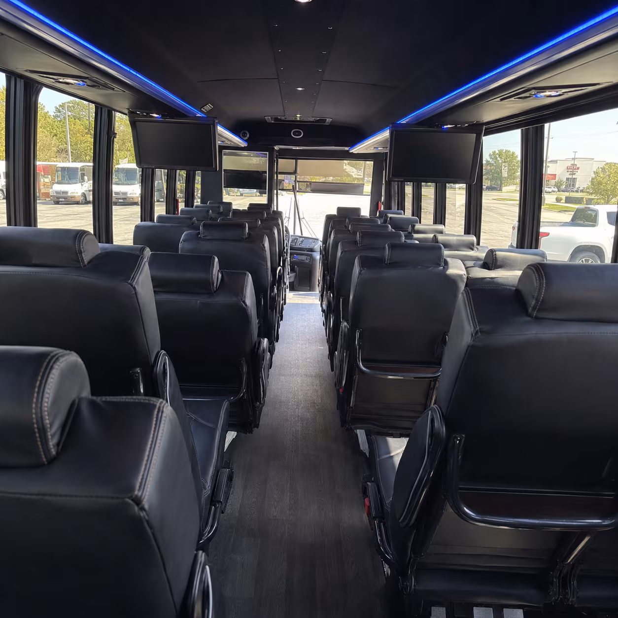 Fort Lauderdale Corporate Transportation party bus exterior