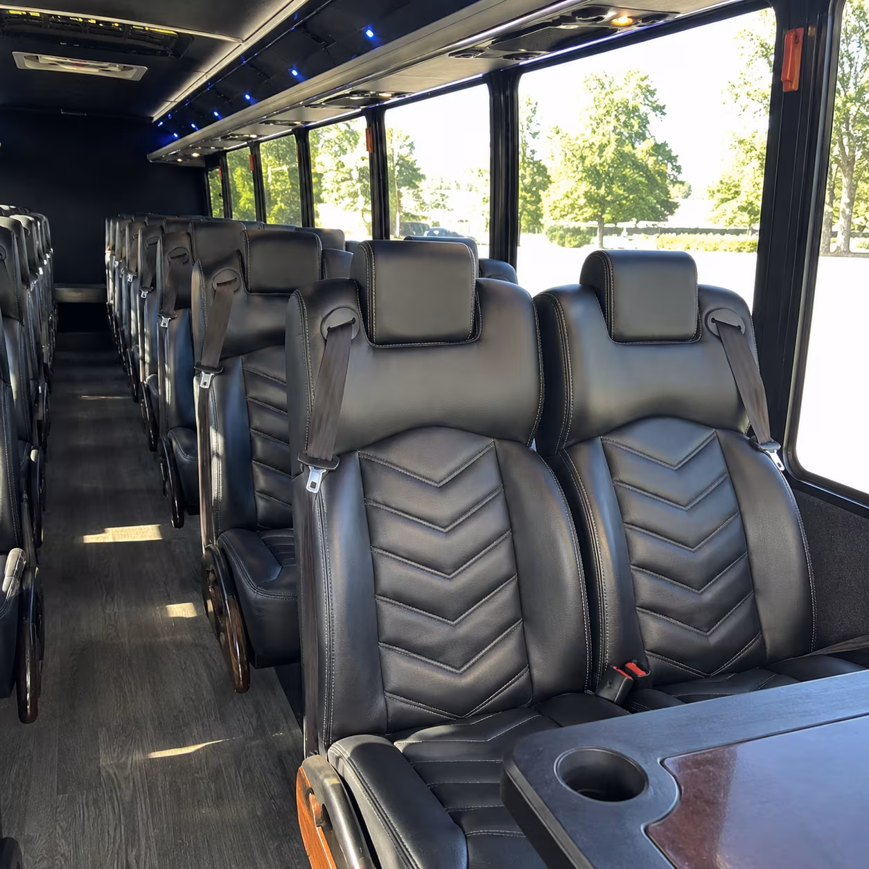 Fort Lauderdale Corporate Transportation party bus exterior