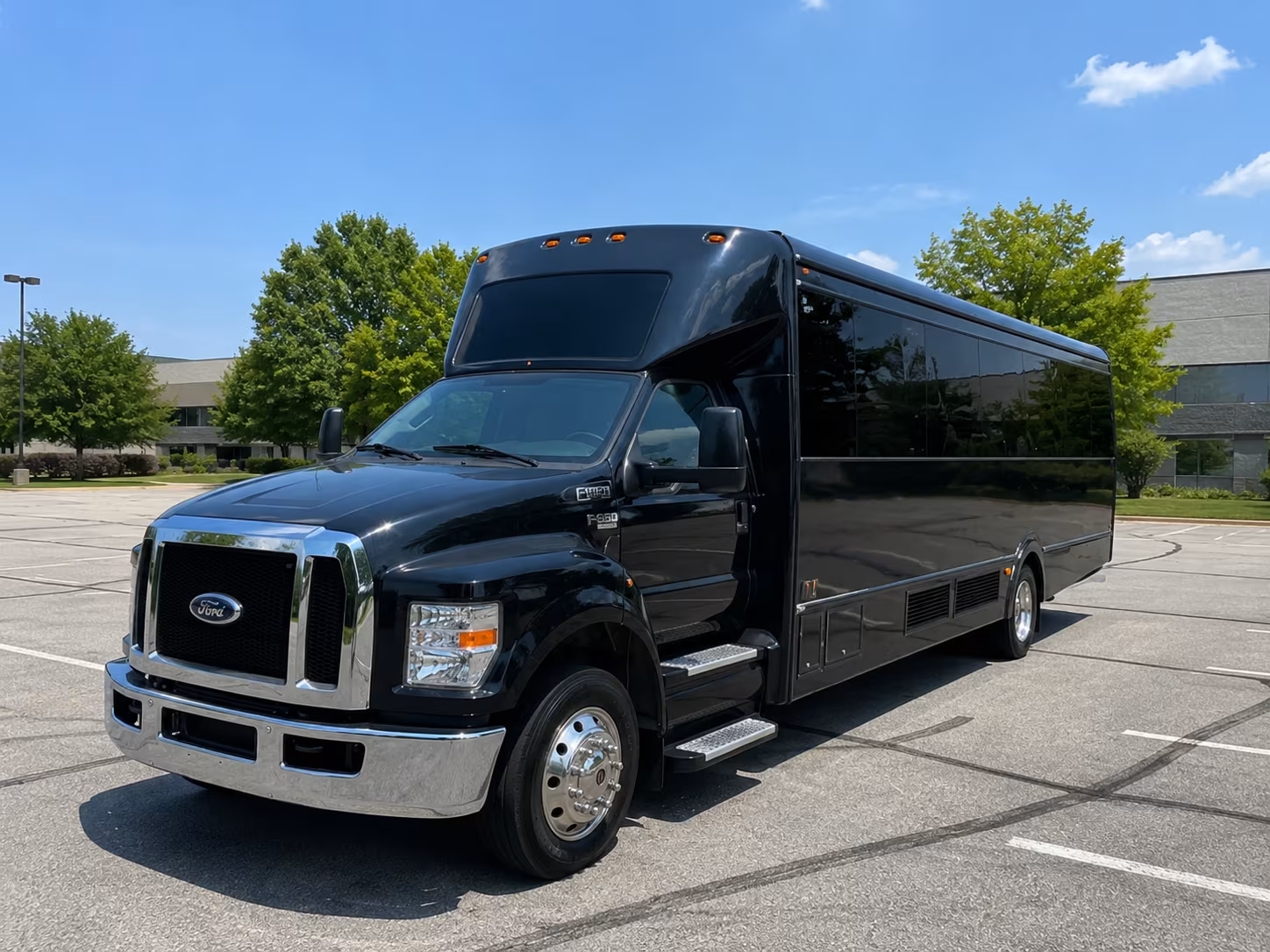 Fort Lauderdale Private Event Transportation party bus exterior