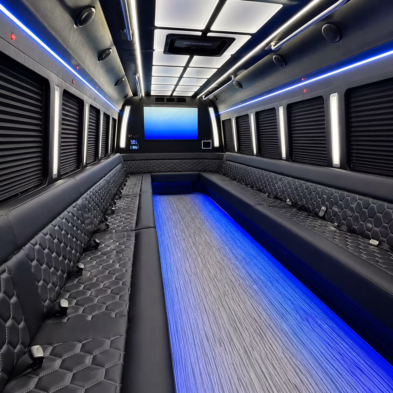 Fort Lauderdale Private Event Transportation party bus exterior
