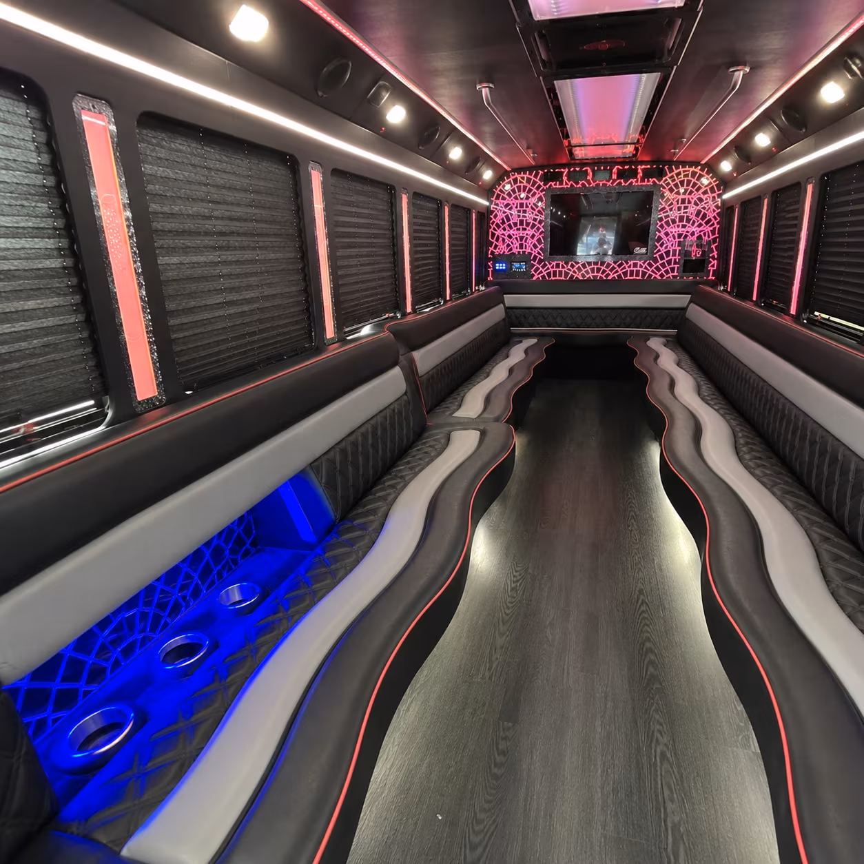 Fort Lauderdale Private Event Transportation party bus exterior