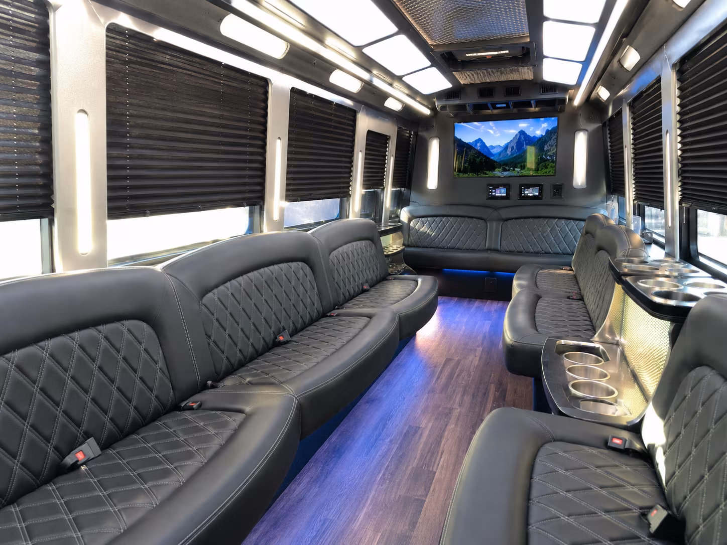 Fort Lauderdale Private Event Transportation party bus exterior