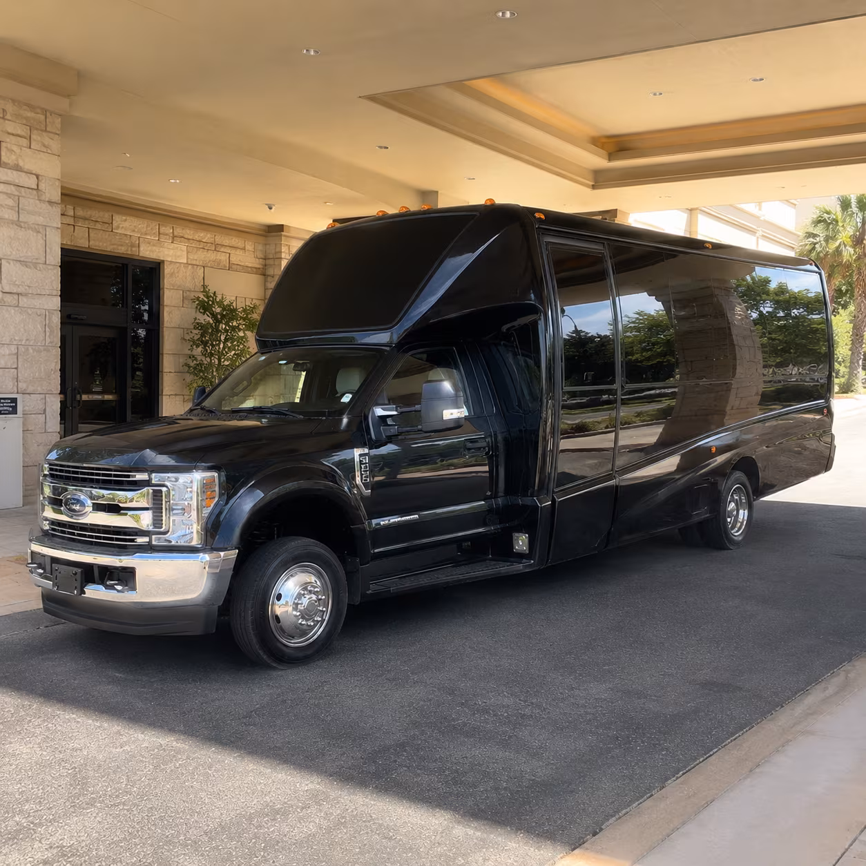 Fort Lauderdale Private Event Transportation party bus exterior
