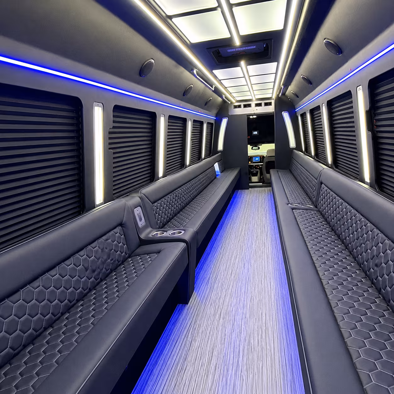Fort Lauderdale Prom & Homecoming Transportation party bus exterior