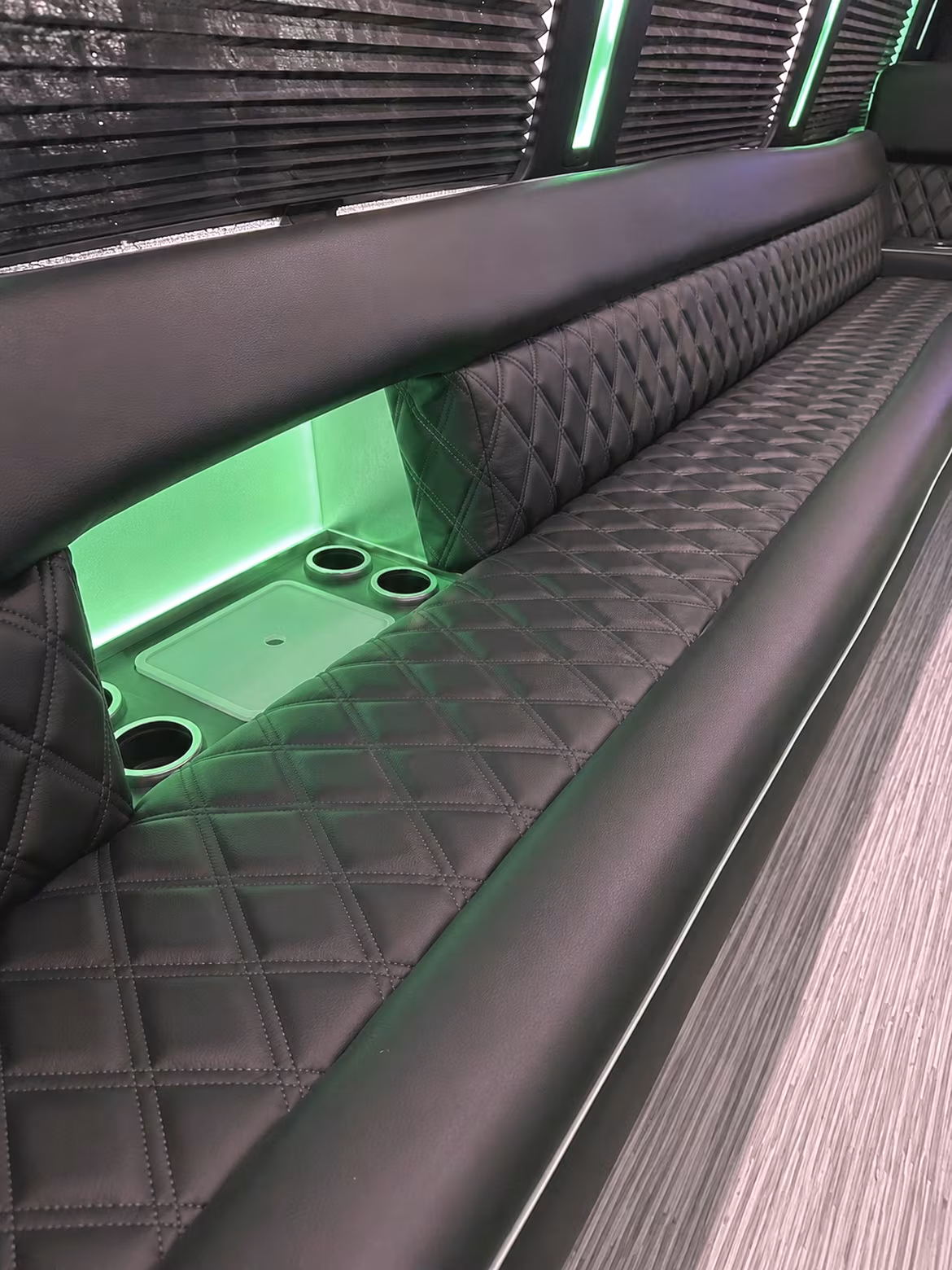 Fort Lauderdale Prom & Homecoming Transportation onboard seating