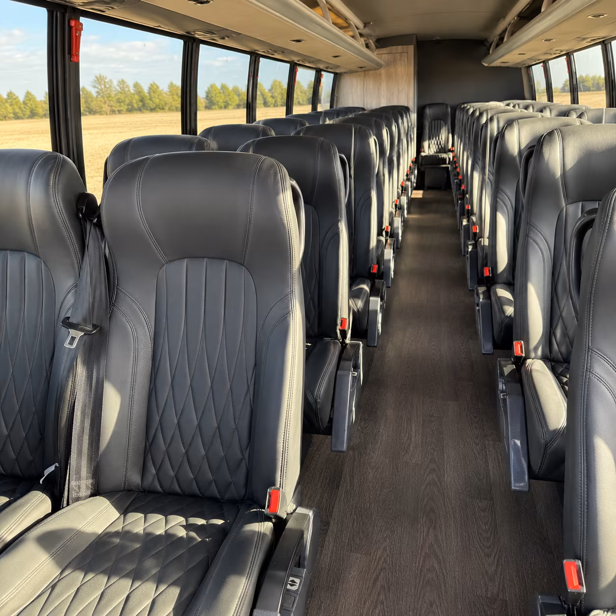 Fort Lauderdale School Event Transportation party bus exterior