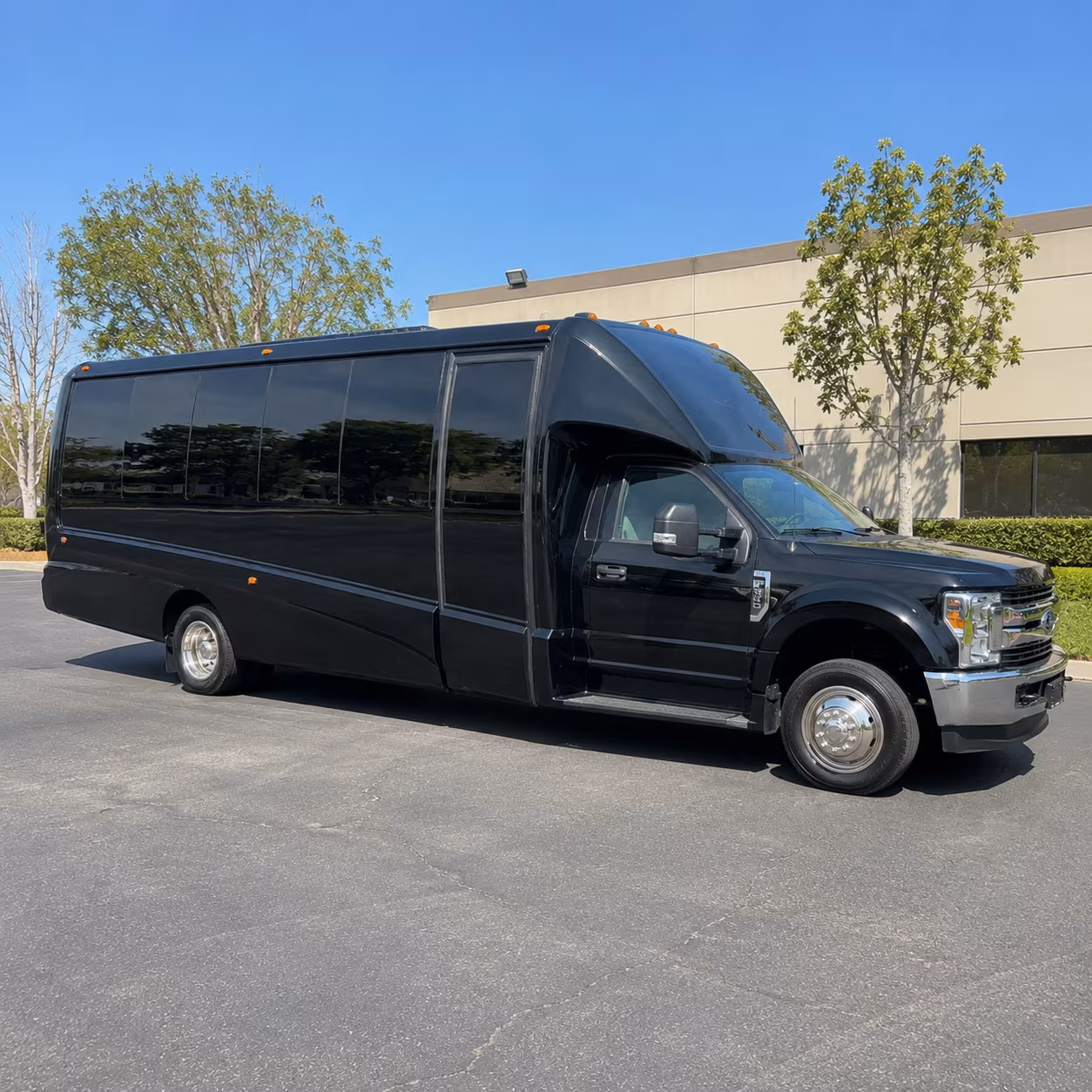 Fort Lauderdale Sporting Event Transportation party bus exterior