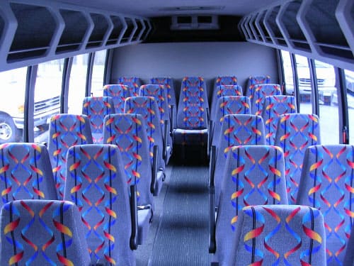 Fort Lauderdale 15-35 Passenger Minibuses Interior