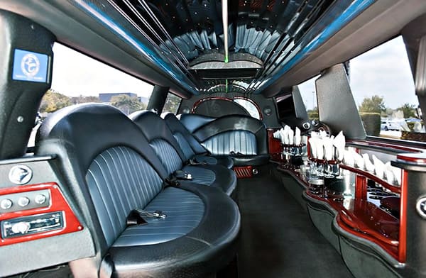 Fort Lauderdale Lincoln Stretch Limos Interior