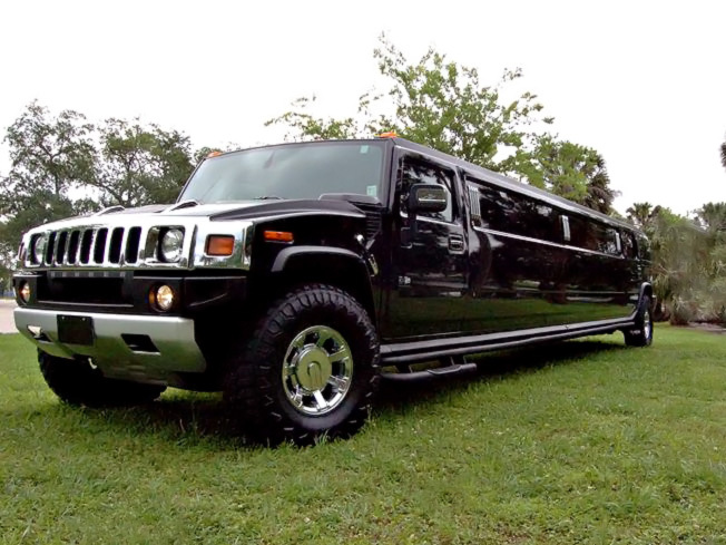 Fort Lauderdale Black Hummer Limo