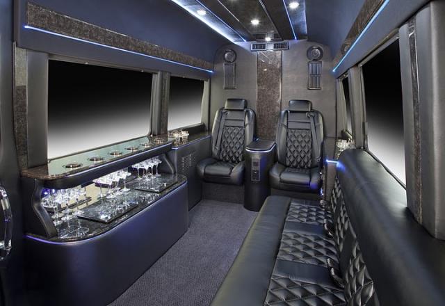 Fort Lauderdale Limo Style Sprinter Van