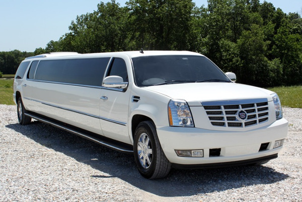 Fort Lauderdale White Escalade Limo